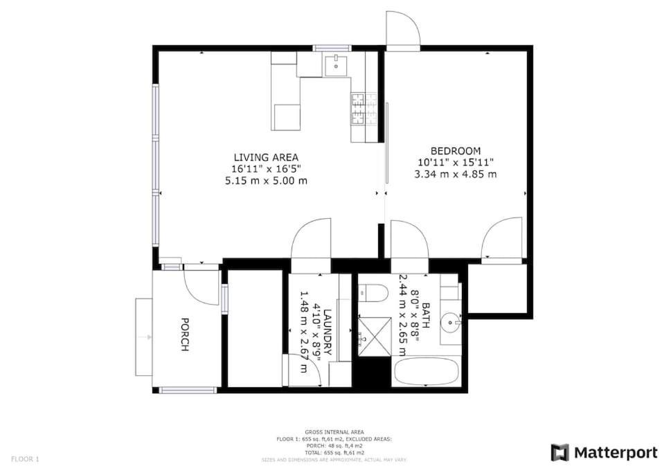 Apartment Taigh Sona Easy Access With Double Bed